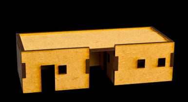 Afghan Style Hovel (MDF) - 15MMDF067 - 