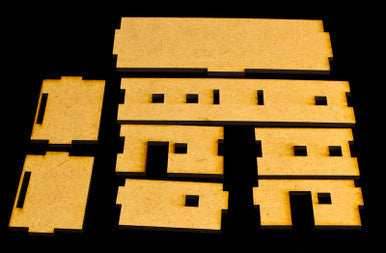 Afghan Style Hovel (MDF) - 15MMDF067 - 