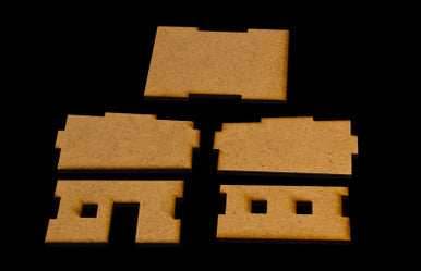Afghan Style Hovel (MDF) - 15MMDF068 - 