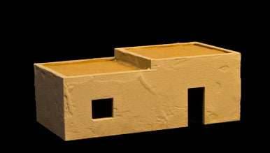 Afghan Style Hovel (MDF) - 15MMDF064 - 