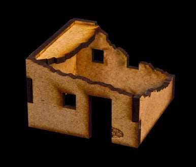 28mm Ruined Afghan Style Hovel - 28MMDF070 - 