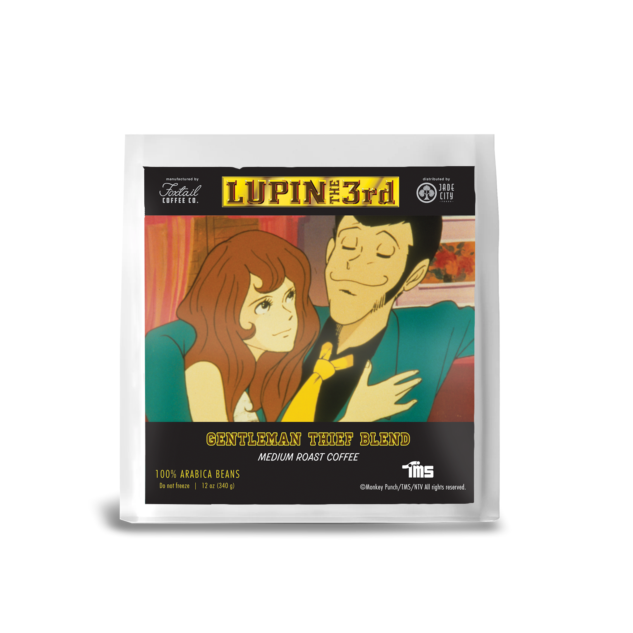 LUPIN the 3rd Gentleman Thief Blend : Medium Roast Coffee