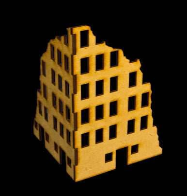 Ruined City Building - 28MMDF001 - 