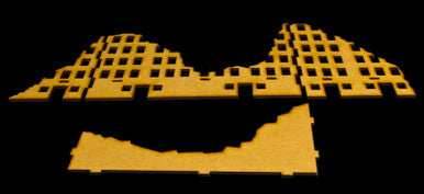 Ruined City Building - 28MMDF003 - 