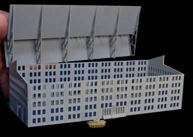 15mm Stalingrad Factory (MDF) - 15MMDF080 - 