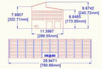 15mm Stalingrad Factory (MDF) - 15MMDF080 - 