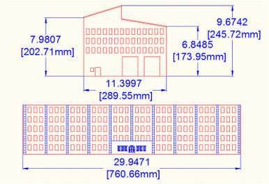 15mm Stalingrad Factory (MDF) - 15MMDF080 - 
