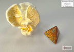 Glitter Gold/silver Mini-Polyhedral 7-Die Set (Mini Poly Release 3) - 
