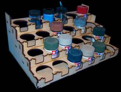 Paint Rack - 40.6mm Tamiya 23ml - 
