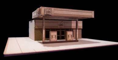 15mm 7-11 Store, Complete Set (MDF) - 15MMDF124-2 - 