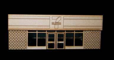 15mm 7-11 Store only (MDF) - 15MMDF124-1 - 