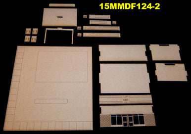 15mm 7-11 Store, Complete Set (MDF) - 15MMDF124-2 - 