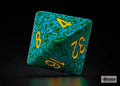 Speckled Primula 8-Sided Doubling Cube | 1-128 Backgammon Type Novelty Dice - 