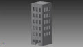 City Building (MDF) - 15MMDF254 - 