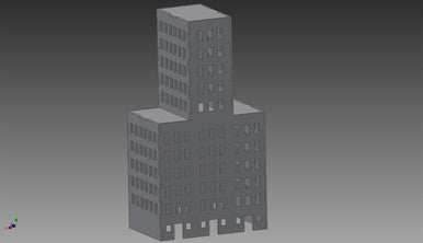 Sky Scraper (MDF) - 15MMDF259 - 