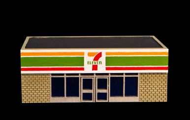 28mm 7-11 Store (Store Only) - 28MMDF124-1 - 