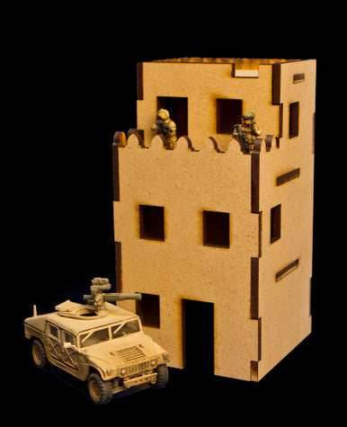 3 Story Building (MDF) - 15MMDF131 - 