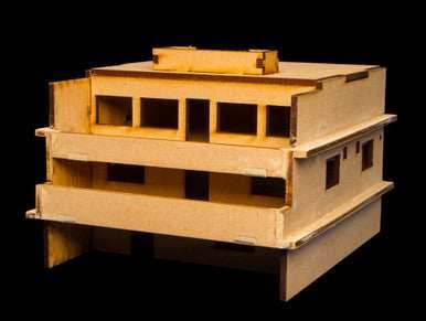 Osama Bin Laden's Home (MDF) - 15MMDF150 - 