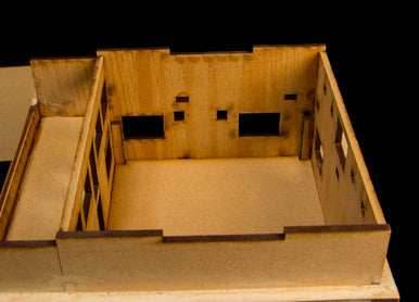 Osama Bin Laden's Home (MDF) - 15MMDF150 - 