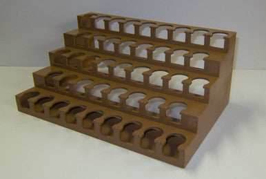 Paint Rack - 26mm, For Vallejo and Army Painter Style Dropper Bottles - 