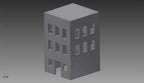 City Building (MDF) - 15MMDF266 - 