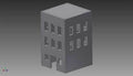 City Building (MDF) - 15MMDF266 - 