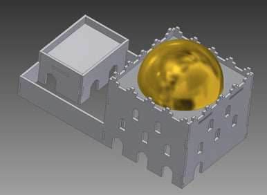 Mosque (MDF) - 15MMDF041 - 