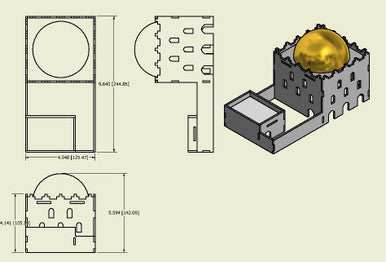 Mosque (MDF) - 15MMDF041 - 