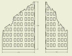 Ruined City Building - 28MMDF001-1 - 