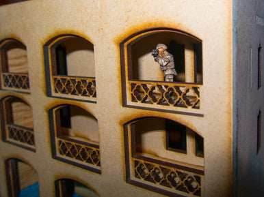 28mm Middle East Three Story Building - 28MMDF152 - 