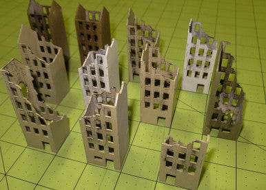 6mm Downtown Flats (All 1" Wide) (Matboard) - 285CSS037