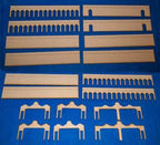 Middle Eastern City Walls (MDF) - 15MMDF083 - 