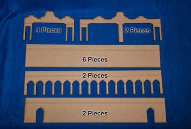 Middle Eastern City Walls - 28MMDF083 - 