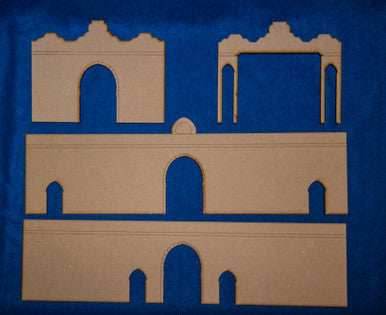 Middle Eastern City Walls - 28MMDF084 - 