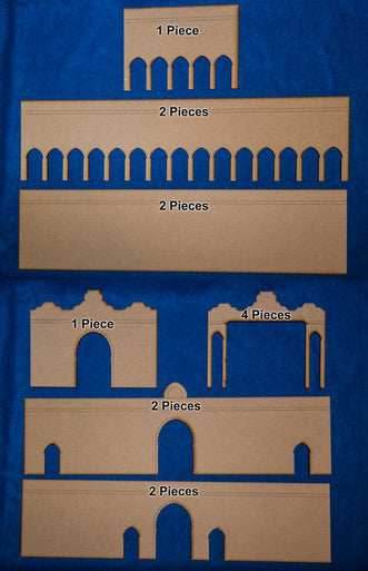 Middle Eastern City Walls - 28MMDF084 - 