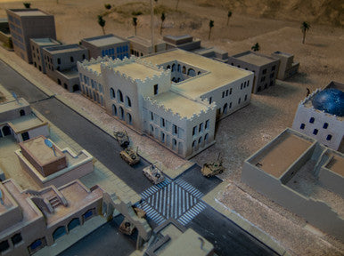 6mm Blackhawk Down "Target Building" (Matboard) - 285CSS038