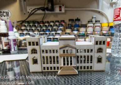 6mm WWII Government Building - 285CSS034-2 - 