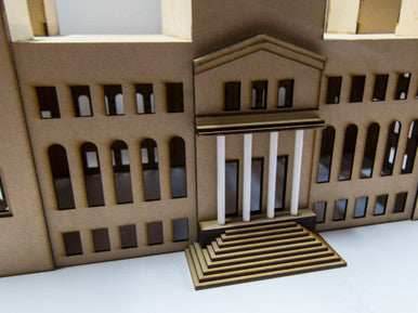 15mm WWII Government Building (MDF) - 15MMDF350-2 - 
