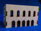 Middle East Two Story Building With Removable Roof (MDF) - 15MMDF032-R - 