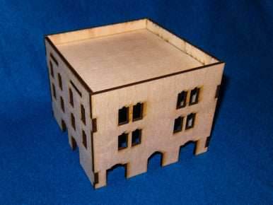 Middle East Three Story Building (MDF) - 15MMDF027 - 