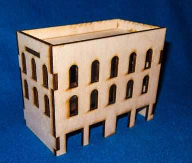 Middle East Three Story Building (MDF) - 15MMDF025 - 