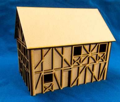 Two Story Medium Half Timber House - 28MMDF302 - 