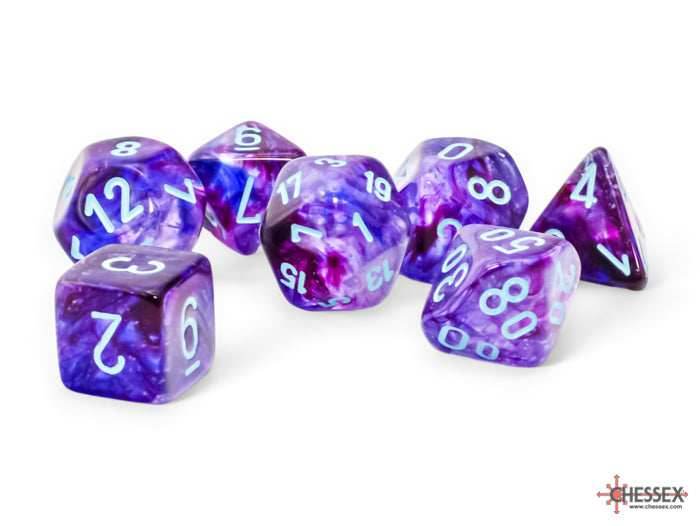 (Releases 8/28) 6-Pack of one of each of the new Mega-Hedral Dice Sets by Chessex - 