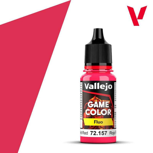 Game Color: Fluorescent - Red - 