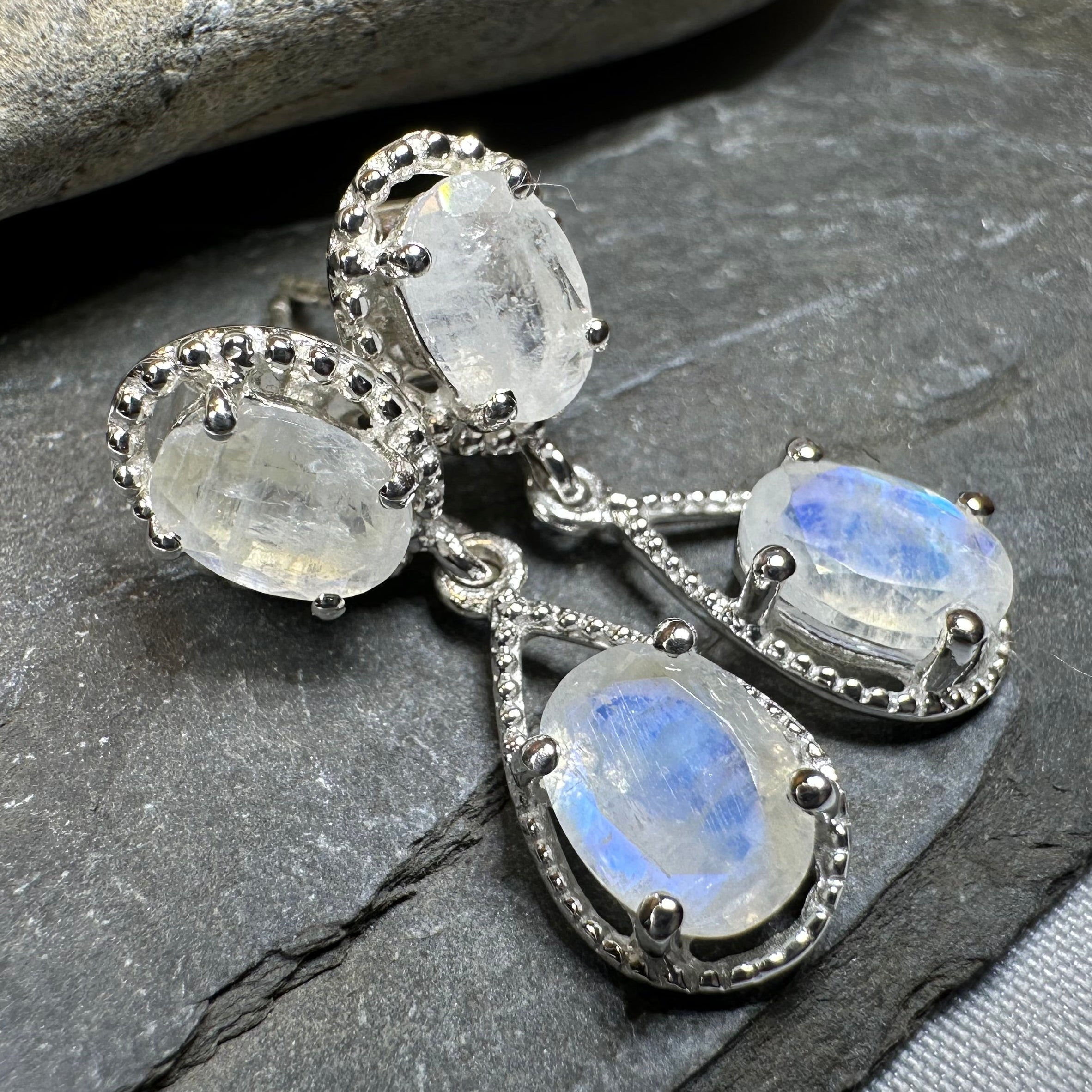 Harlow Moonstone Earrings