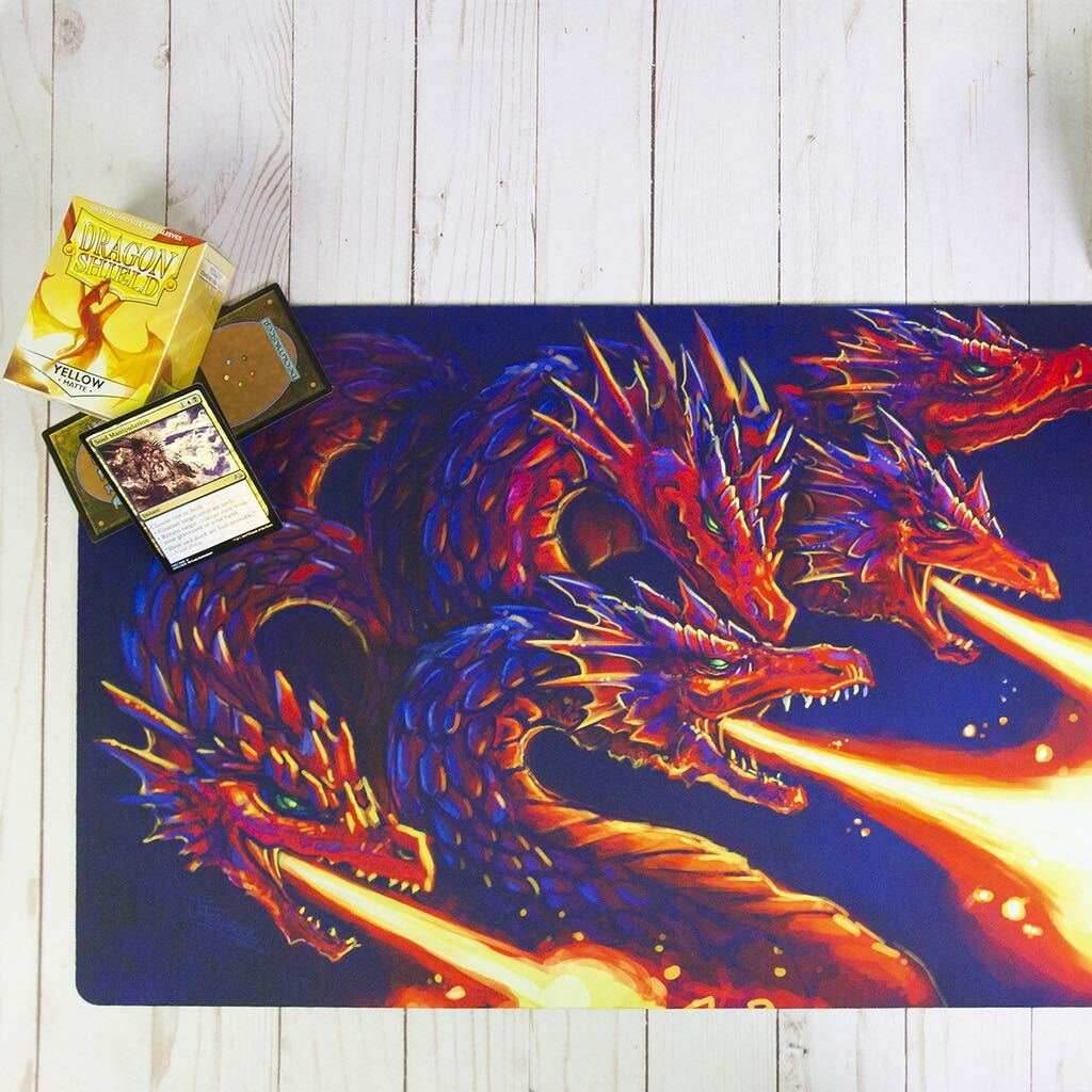 Holy Dragon Playmat - Plain