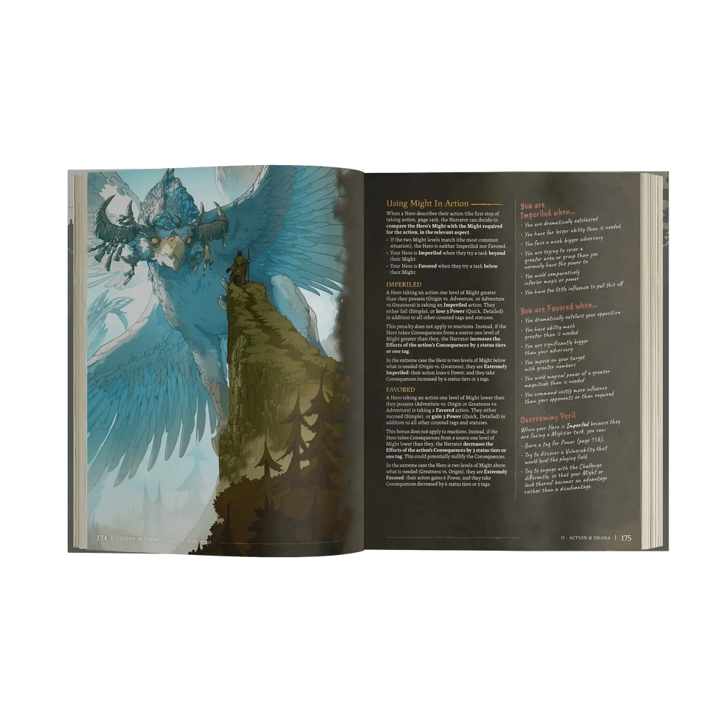Legend in the Mist - Corebook