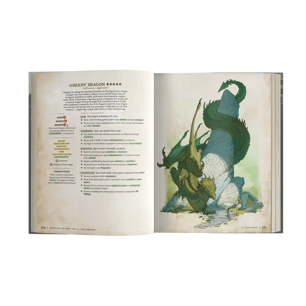 Legend in the Mist - Corebook