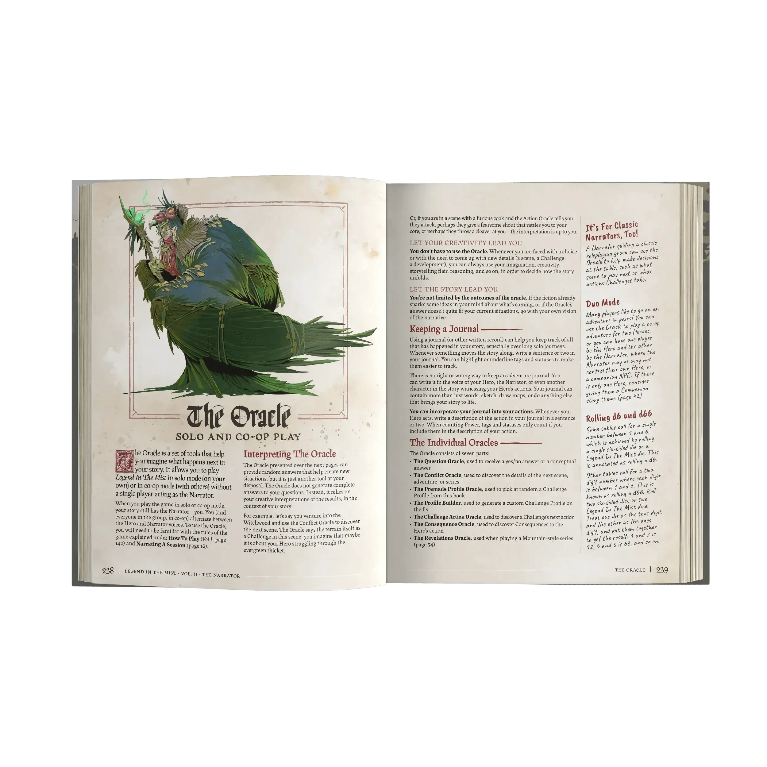 Legend in the Mist - Corebook
