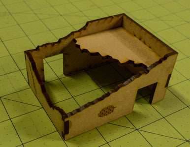 Middle East One Story Building (MDF) - 15MMDF010-D - 